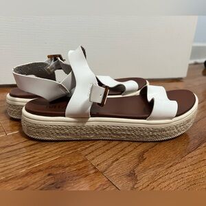 White MIA Sandals
